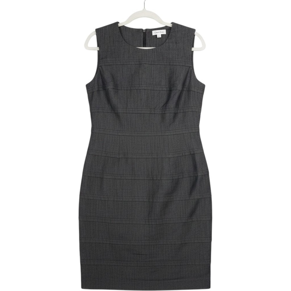 Calvin Klein Chambray Sheath Dress
